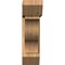 Ekena Millwork Funston Slat Rough Sawn Bracket w/ Offset Brace, Western Red Cedar, 8"W x 28"D x 28"H BKT0806X28X28FST06RWR - alternate 4